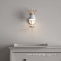 Reindeer Wall Lamp For Kids Room Decoration